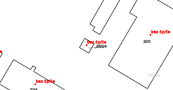 Kolín 48391247 na parcele st. 6502/4 v KÚ Kolín, Katastrální mapa