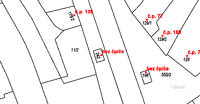 Ivaň 2, Katastrální mapa