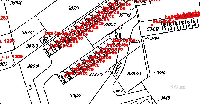 Kroměříž 44984251 na parcele st. 4553 v KÚ Kroměříž, Katastrální mapa