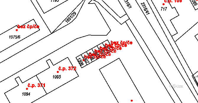 Týn nad Vltavou 50344251 na parcele st. 1461 v KÚ Týn nad Vltavou, Katastrální mapa