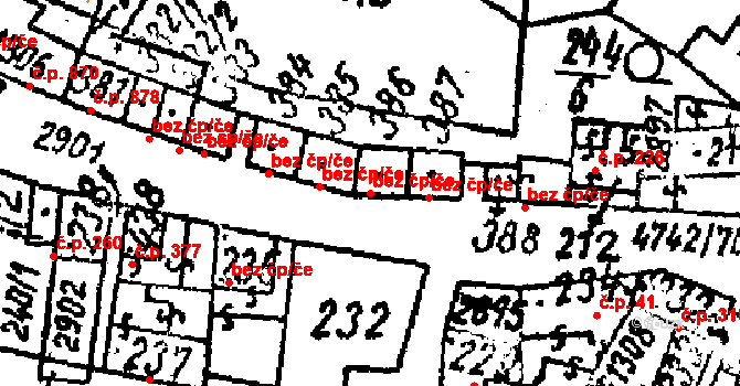 Kobylí 40652254 na parcele st. 386 v KÚ Kobylí na Moravě, Katastrální mapa