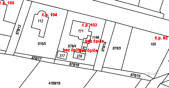 Dobříkov 94069255 na parcele st. 275 v KÚ Dobříkov, Katastrální mapa