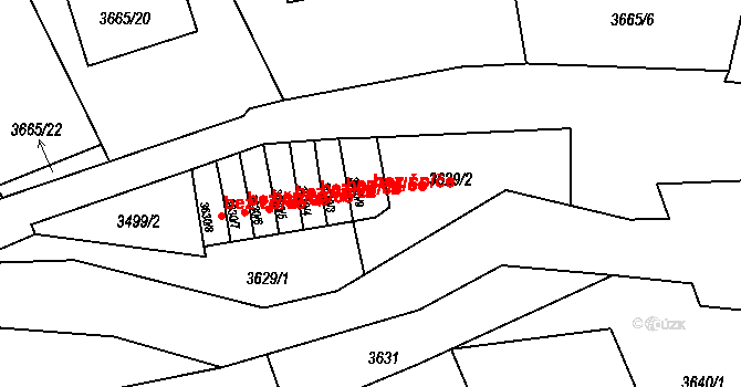 Frýdlant nad Ostravicí 49717260 na parcele st. 3630/9 v KÚ Frýdlant nad Ostravicí, Katastrální mapa