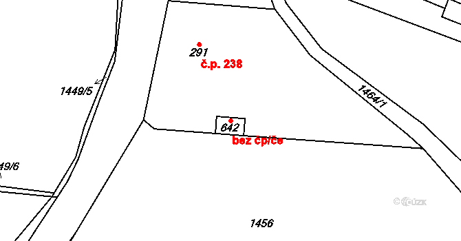 Brandýs nad Orlicí 48513261 na parcele st. 642 v KÚ Brandýs nad Orlicí, Katastrální mapa