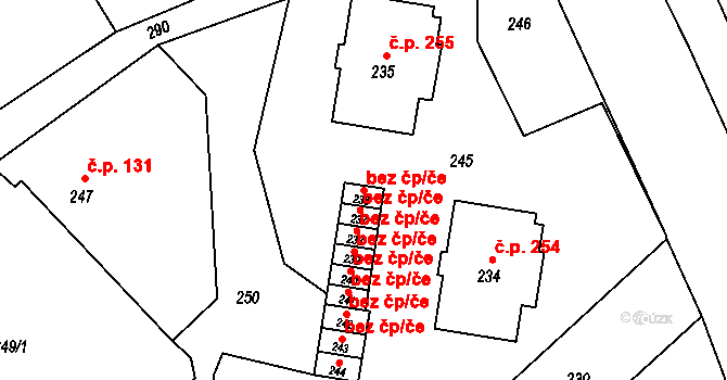 Rýmařov 39484262 na parcele st. 236 v KÚ Janušov, Katastrální mapa