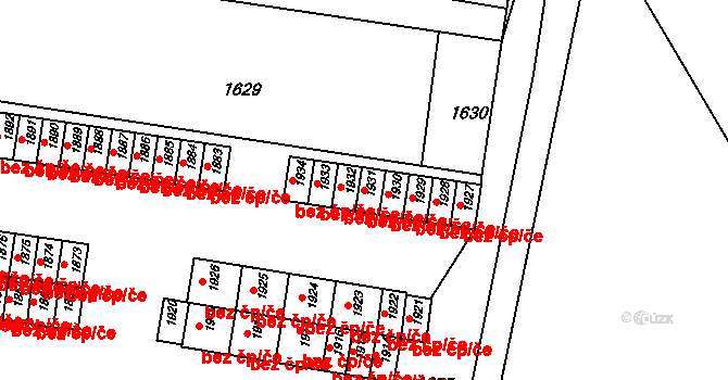 Mimoň 45912262 na parcele st. 1931 v KÚ Mimoň, Katastrální mapa