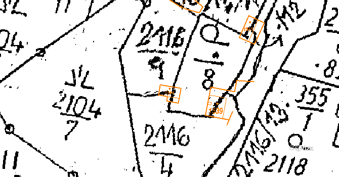 Kamenický Šenov 301 na parcele st. 1544 v KÚ Kamenický Šenov, Katastrální mapa