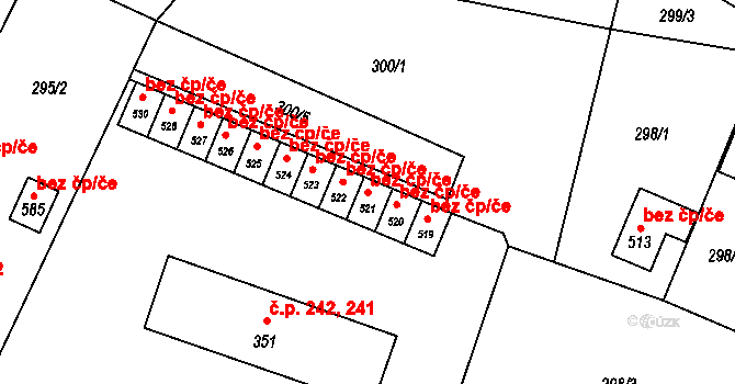 Slatina nad Zdobnicí 48402265 na parcele st. 521 v KÚ Slatina nad Zdobnicí, Katastrální mapa