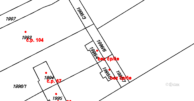 Planá nad Lužnicí 47409266 na parcele st. 1996/4 v KÚ Planá nad Lužnicí, Katastrální mapa