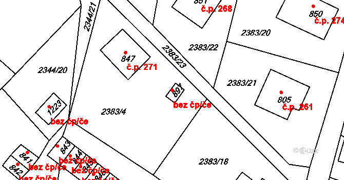 Rokytnice nad Jizerou 42314267 na parcele st. 897 v KÚ Horní Rokytnice nad Jizerou, Katastrální mapa