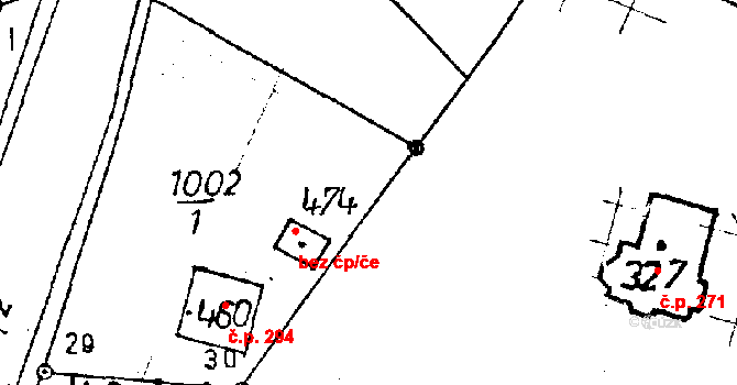 Jeřmanice 48442267 na parcele st. 474 v KÚ Jeřmanice, Katastrální mapa