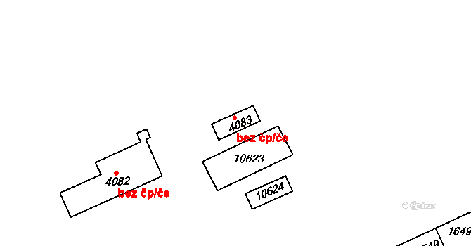 Hodonín 38872269 na parcele st. 4083 v KÚ Hodonín, Katastrální mapa