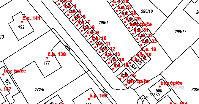 Jarošov nad Nežárkou 41023269 na parcele st. 216 v KÚ Jarošov nad Nežárkou, Katastrální mapa