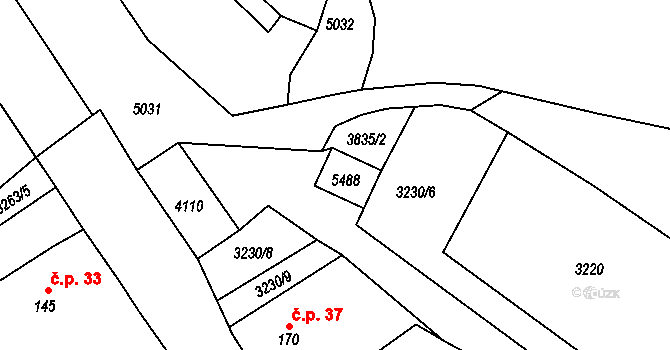 Mrákov 45201269 na parcele st. 185 v KÚ Klíčov u Mrákova, Katastrální mapa