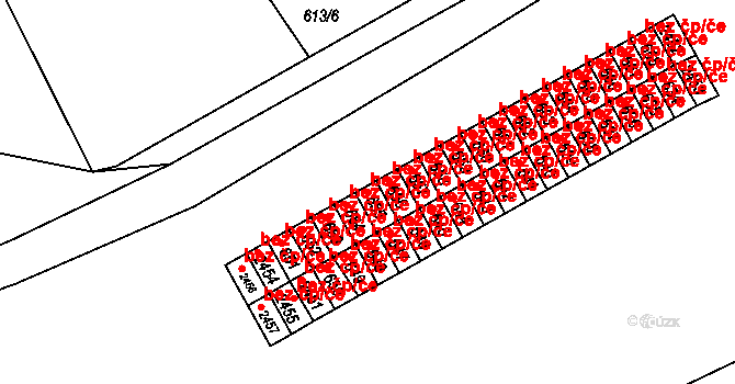 Uhlířské Janovice 44028270 na parcele st. 655 v KÚ Uhlířské Janovice, Katastrální mapa