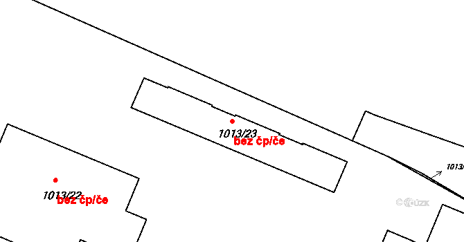Bohumín 38234271 na parcele st. 1013/23 v KÚ Nový Bohumín, Katastrální mapa