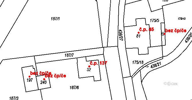 Rtyně nad Bílinou 39151271 na parcele st. 122 v KÚ Rtyně nad Bílinou, Katastrální mapa