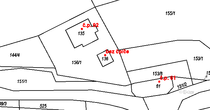 Lejšovka 41595271 na parcele st. 136 v KÚ Lejšovka, Katastrální mapa