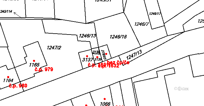 Lipník nad Bečvou 48246271 na parcele st. 2785/3 v KÚ Lipník nad Bečvou, Katastrální mapa