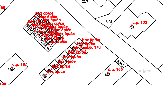 Horní Počaply 45341273 na parcele st. 234 v KÚ Horní Počaply, Katastrální mapa