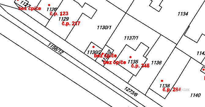 Libčice nad Vltavou 49449273 na parcele st. 1137/2 v KÚ Libčice nad Vltavou, Katastrální mapa