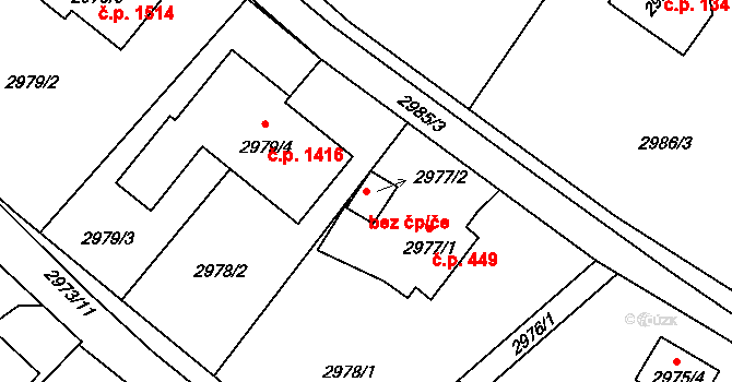 Kopřivnice 93311273 na parcele st. 2977/2 v KÚ Kopřivnice, Katastrální mapa
