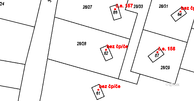 Malý Ratmírov 151, Blažejov, Katastrální mapa