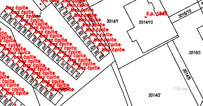 Kopřivnice 38930277 na parcele st. 3258 v KÚ Kopřivnice, Katastrální mapa