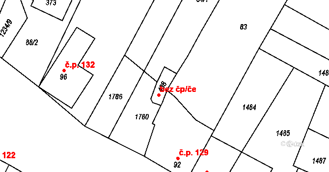 Objekt 80222277, Katastrální mapa