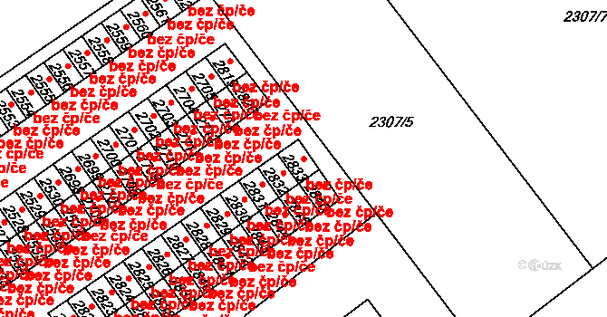 Dvůr Králové nad Labem 38987279 na parcele st. 2833 v KÚ Dvůr Králové nad Labem, Katastrální mapa