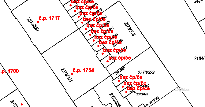Opava 43808280 na parcele st. 2373/558 v KÚ Opava-Předměstí, Katastrální mapa