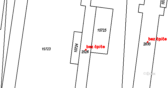 Hrušovany nad Jevišovkou 47500280 na parcele st. 2026 v KÚ Hrušovany nad Jevišovkou, Katastrální mapa