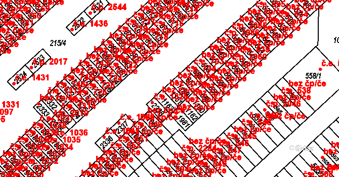 Sezimovo Ústí 706, Katastrální mapa