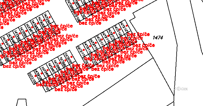 Šluknov 49678281 na parcele st. 1473/124 v KÚ Šluknov, Katastrální mapa