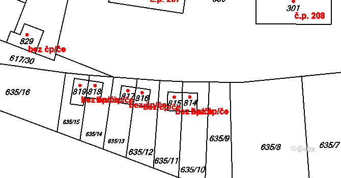Stráž nad Nežárkou 47574283 na parcele st. 815 v KÚ Stráž nad Nežárkou, Katastrální mapa