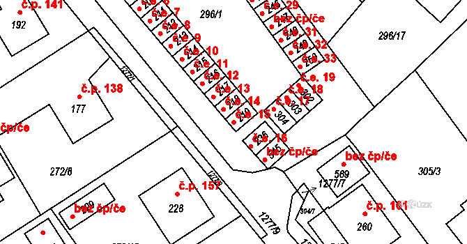 Jarošov nad Nežárkou 50275283 na parcele st. 219 v KÚ Jarošov nad Nežárkou, Katastrální mapa