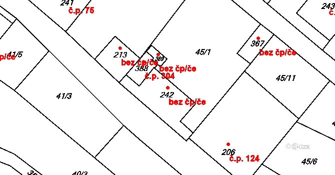 Ořechov 47264284 na parcele st. 242 v KÚ Ořechov u Uherského Hradiště, Katastrální mapa
