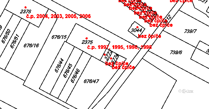 Dvůr Králové nad Labem 48528285 na parcele st. 3773 v KÚ Dvůr Králové nad Labem, Katastrální mapa