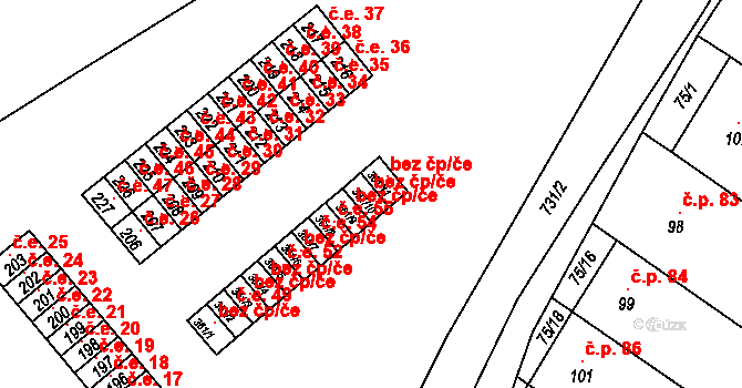 Mariánské Radčice 102979286 na parcele st. 361/10 v KÚ Mariánské Radčice, Katastrální mapa