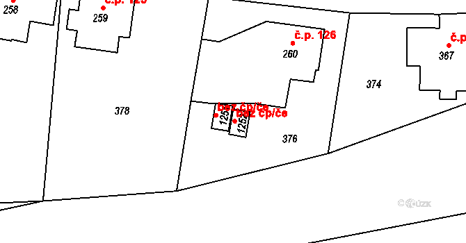 Hejnice 41184289 na parcele st. 1252 v KÚ Hejnice, Katastrální mapa