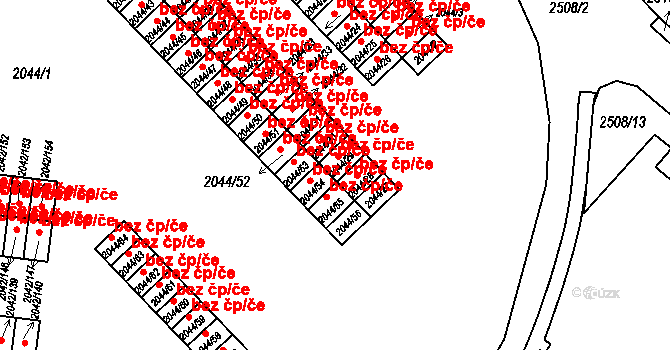 Jeseník 48058289 na parcele st. 2044/29 v KÚ Jeseník, Katastrální mapa