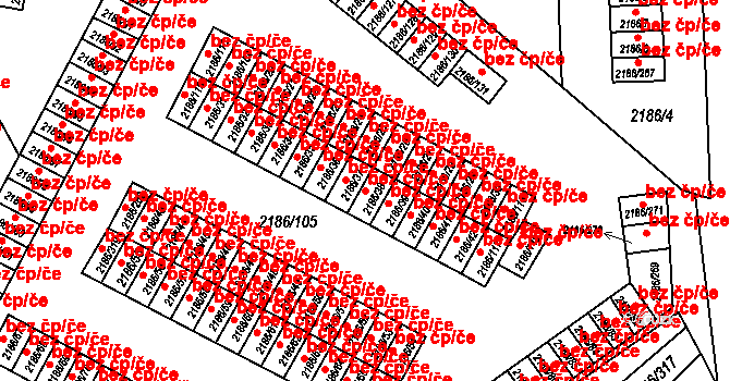 Dobruška 48475289 na parcele st. 2186/38 v KÚ Dobruška, Katastrální mapa