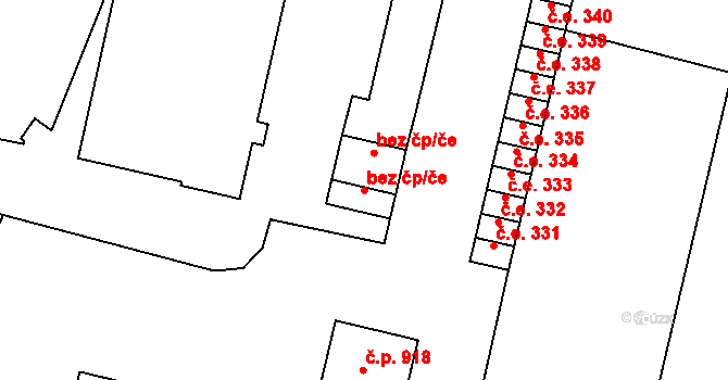 Bučovice 50123289 na parcele st. 724/52 v KÚ Bučovice, Katastrální mapa