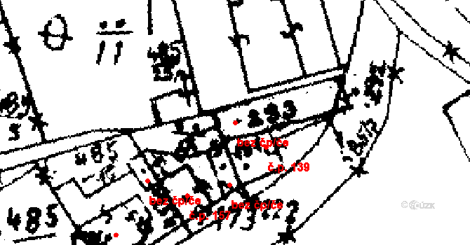 Knovíz 48943291 na parcele st. 293 v KÚ Knovíz, Katastrální mapa