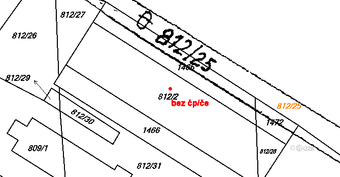 Citonice 41298292 na parcele st. 812/2 v KÚ Citonice, Katastrální mapa