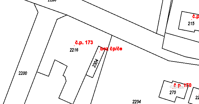 Uhelná 120029294 na parcele st. 2304 v KÚ Uhelná, Katastrální mapa