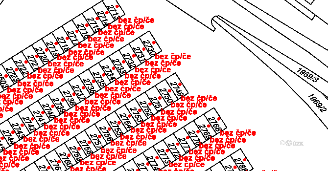 Čáslav 43300294 na parcele st. 2751 v KÚ Čáslav, Katastrální mapa