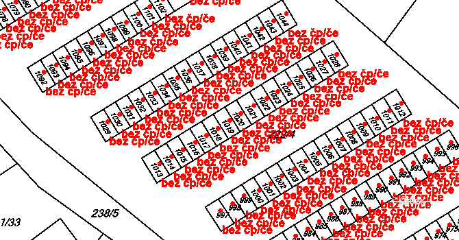 Kralupy nad Vltavou 49034294 na parcele st. 1019 v KÚ Kralupy nad Vltavou, Katastrální mapa