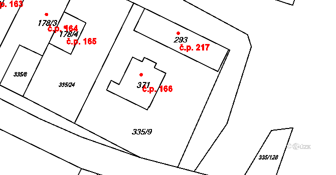 Tachlovice 167, Katastrální mapa