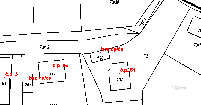 Nišovice 104135298 na parcele st. 130 v KÚ Nišovice, Katastrální mapa